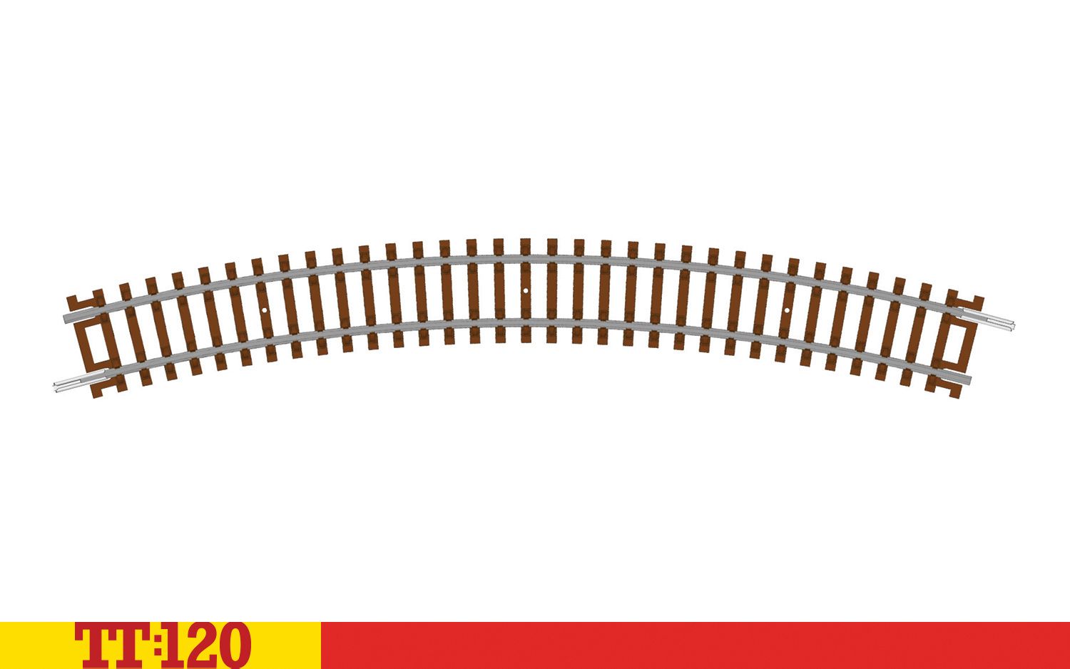 TT8005 Curve - 3rd Radius 30° 353mm (image for) TT8005 Curve - 3rd Radius 30° 353mm