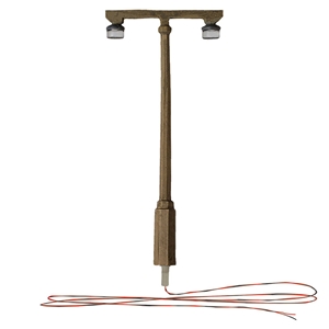 JP5676 Twin Lamp street light x 3 (image for) JP5676 Twin Lamp street light x 3