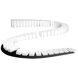 WST1411 4 percent x 2' Incline/Decline Set 0-4" in 8' (x4/Set) (image for) WST1411 4 percent x 2' Incline/Decline Set 0-4" in 8' (x4/Set)